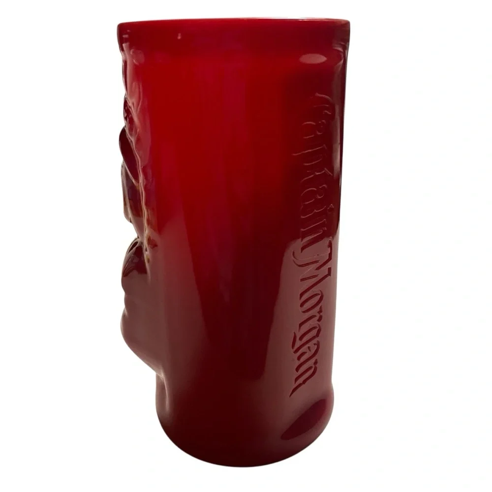 Captain Morgan Red Tiki Tumbler Drink Cup